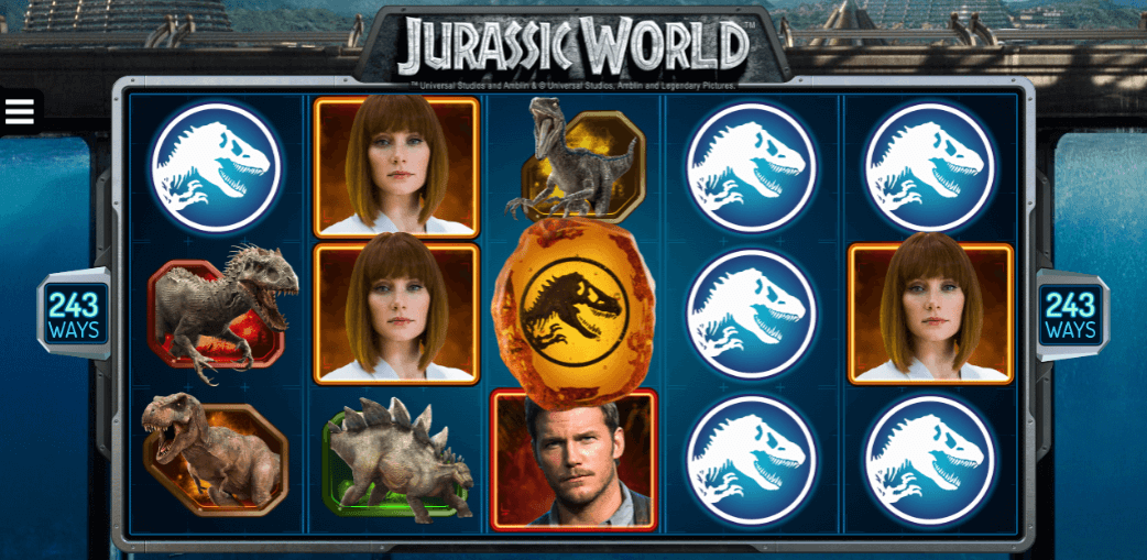 Resumen del juego de la tragaperras Jurassic World en Chile